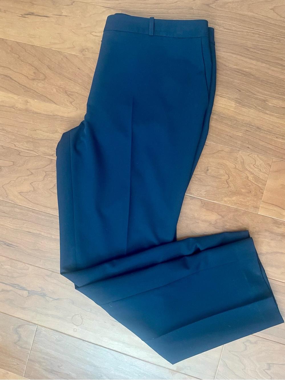 Tommy Hilfiger Women's Navy Straight-Leg Dress Pants 14